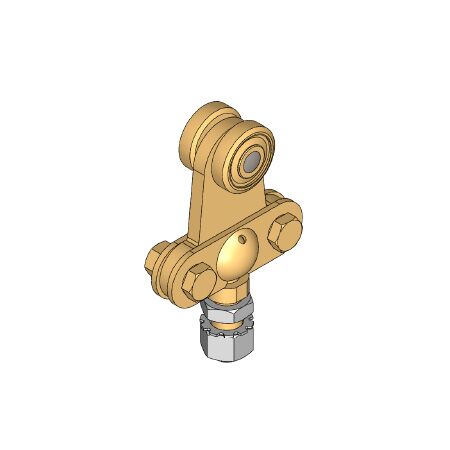2-Wheel Trolley with Rotating Screw .T15